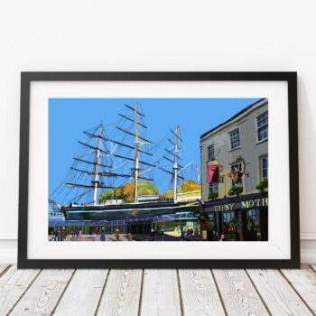 Cutty Sark, Greenwich, South East London Art Print