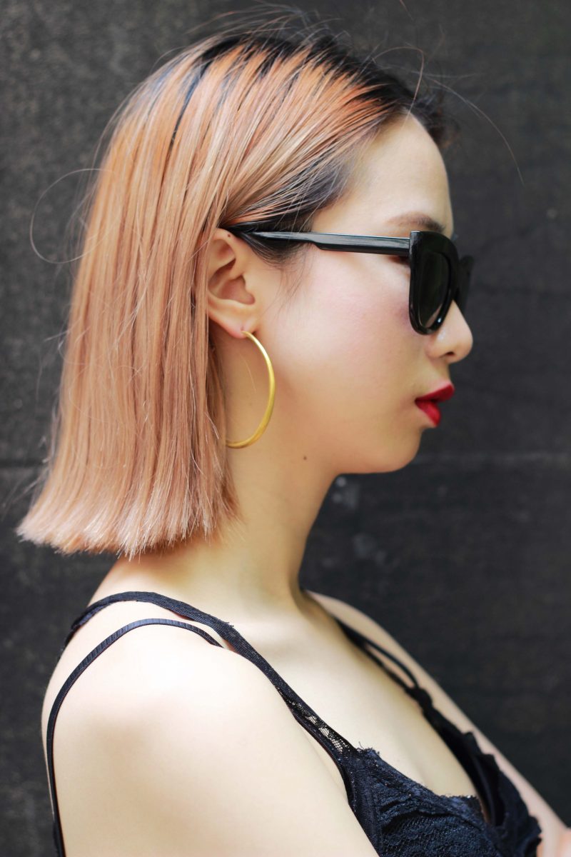 Big Silver Chenier Hoop Earrings