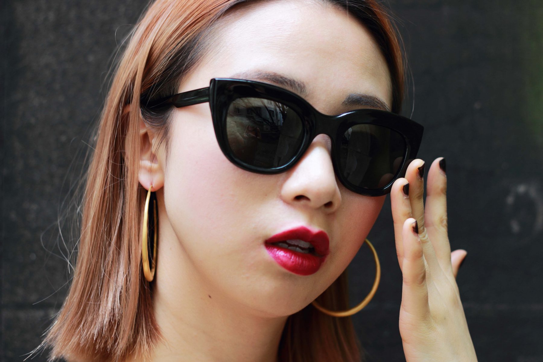 Big Silver Chenier Hoop Earrings