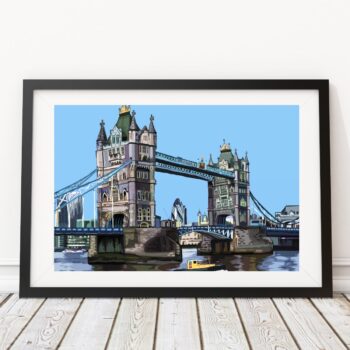 Tower Bridge, London Art Print