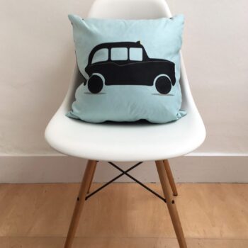 London cushion - Black cab cushion