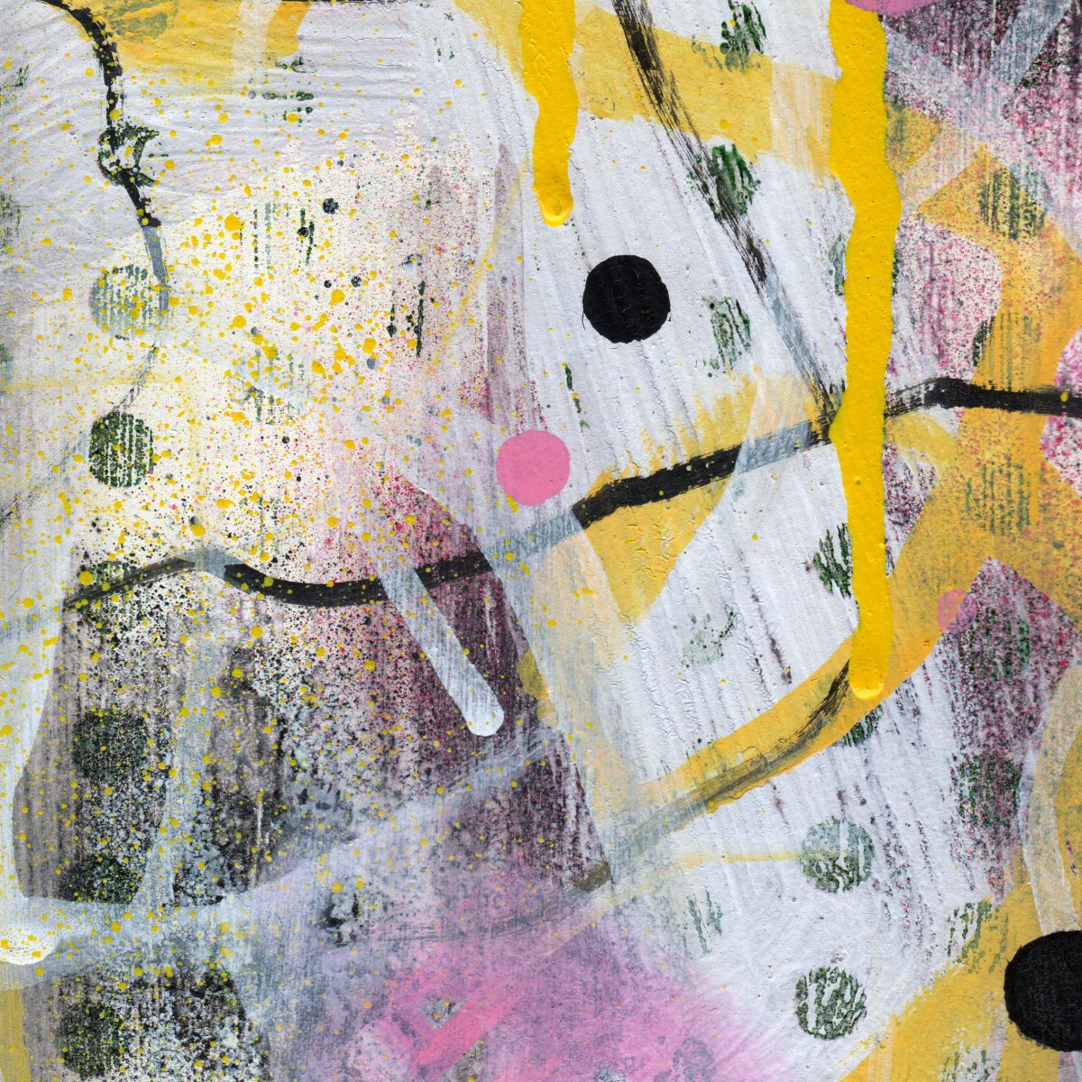 A3 framed original artwork - Urban Contemporary Art - ‘Eyes Closed’