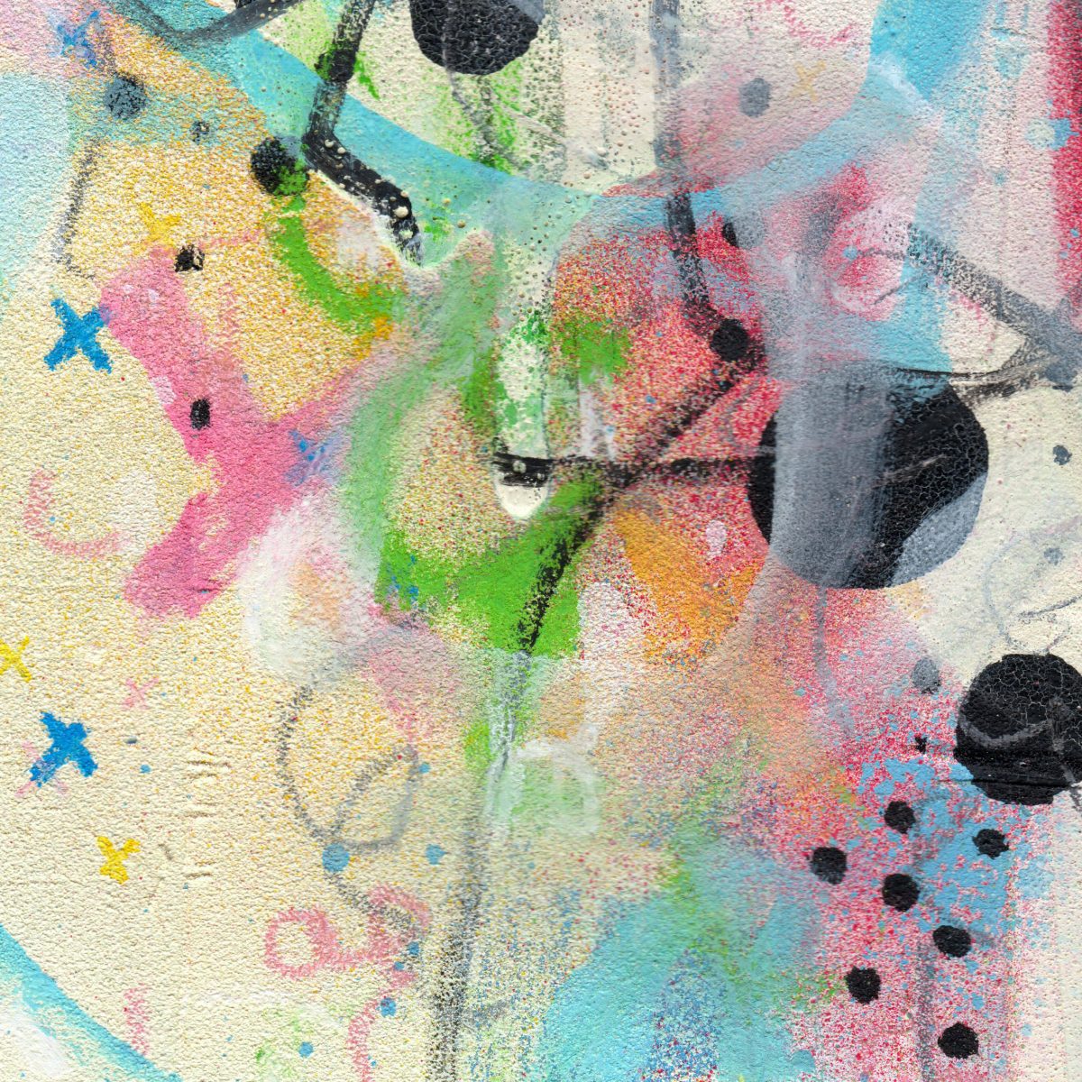 A3 framed original artwork - Urban Contemporary Art - ‘Skywards’