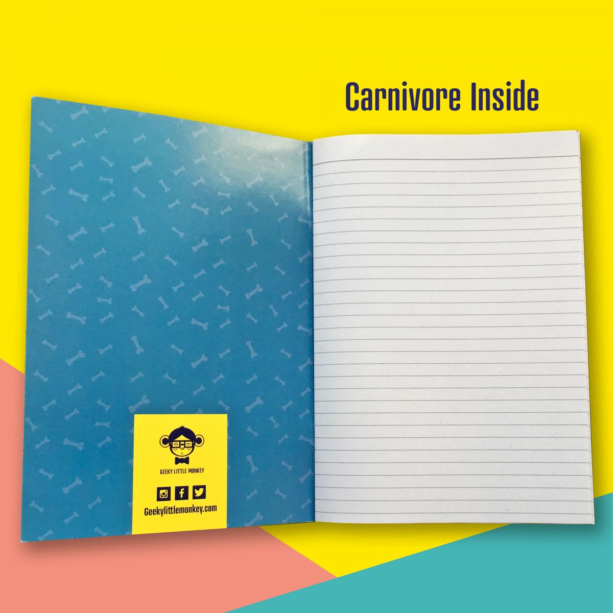 Carnivore Dinosaur A5 Notebook