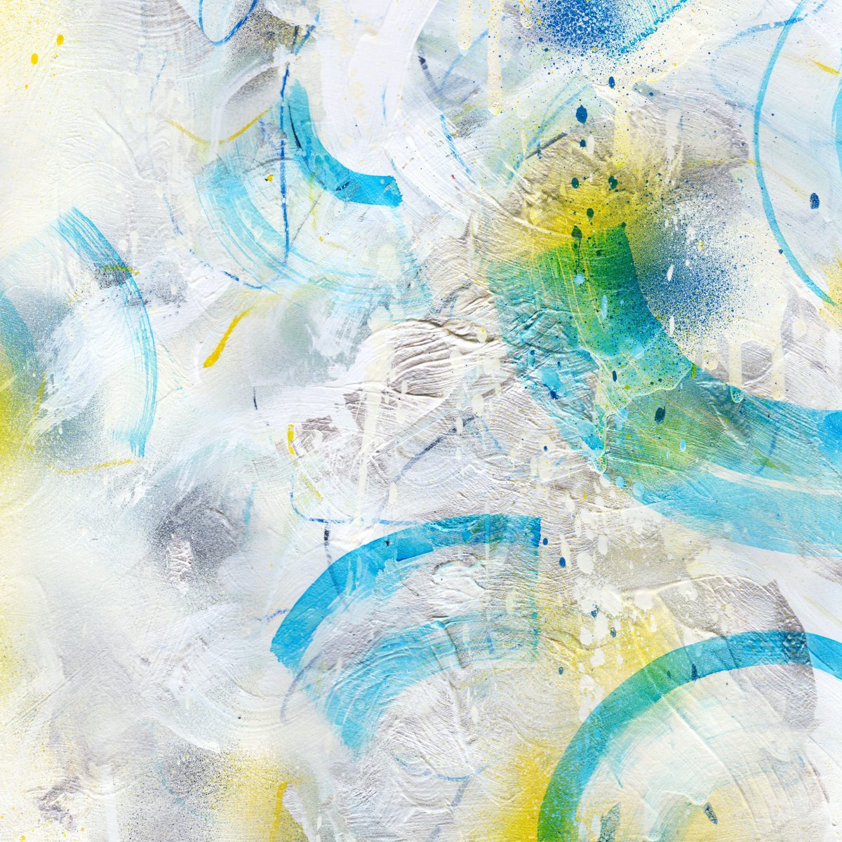 A3 framed original artwork - Urban Contemporary Art - ‘Blustery day'