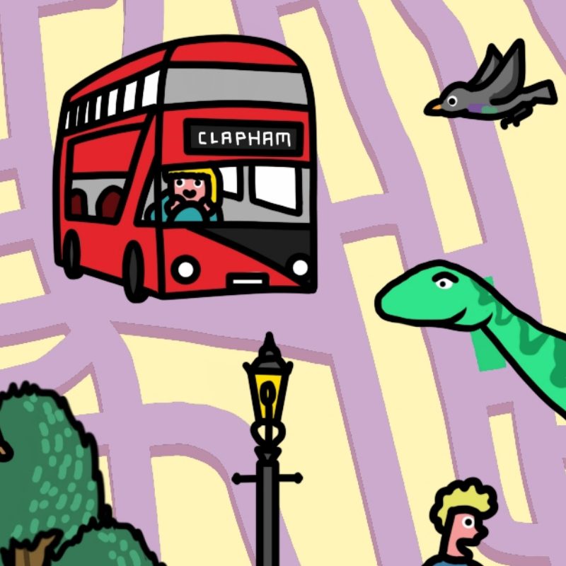 Clapham Artwork - Illustration