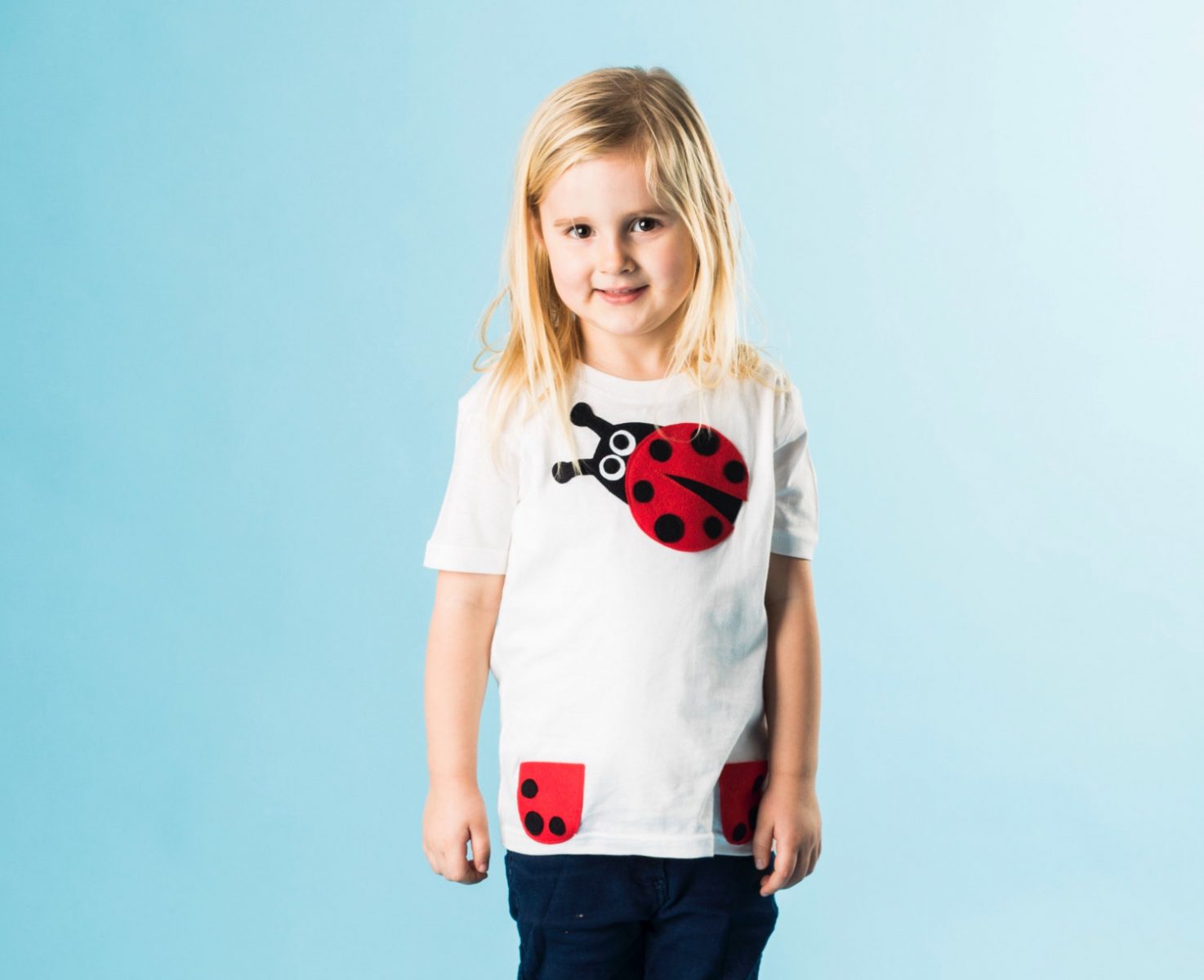 Kids Ladybird T'Shirt 2-6 years