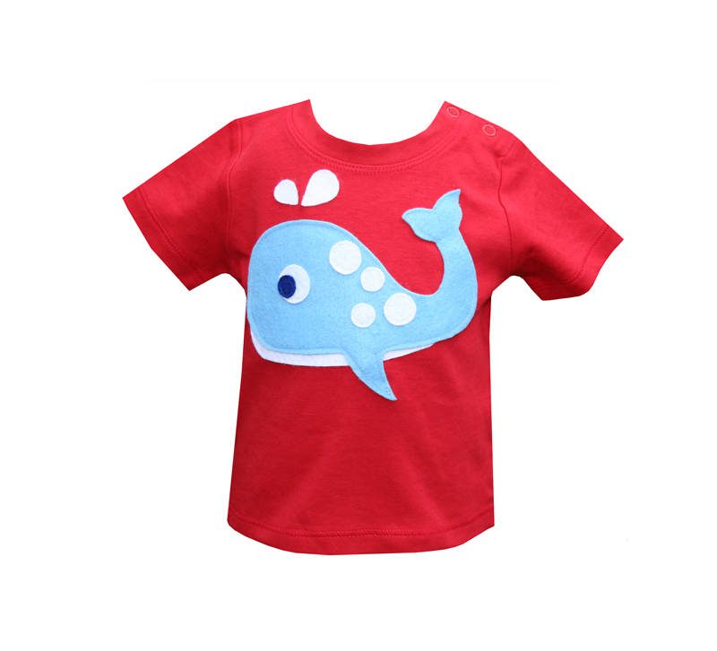 Baby Whale T-Shirt 0-24 months