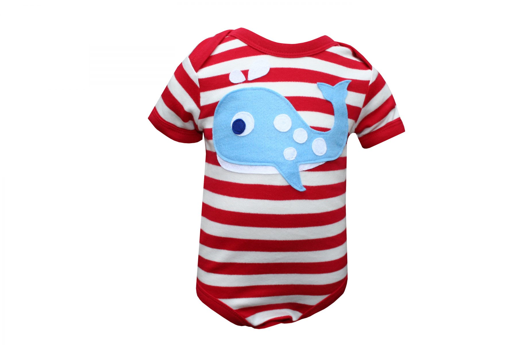 Baby Whale Bodysuit 0-12 months