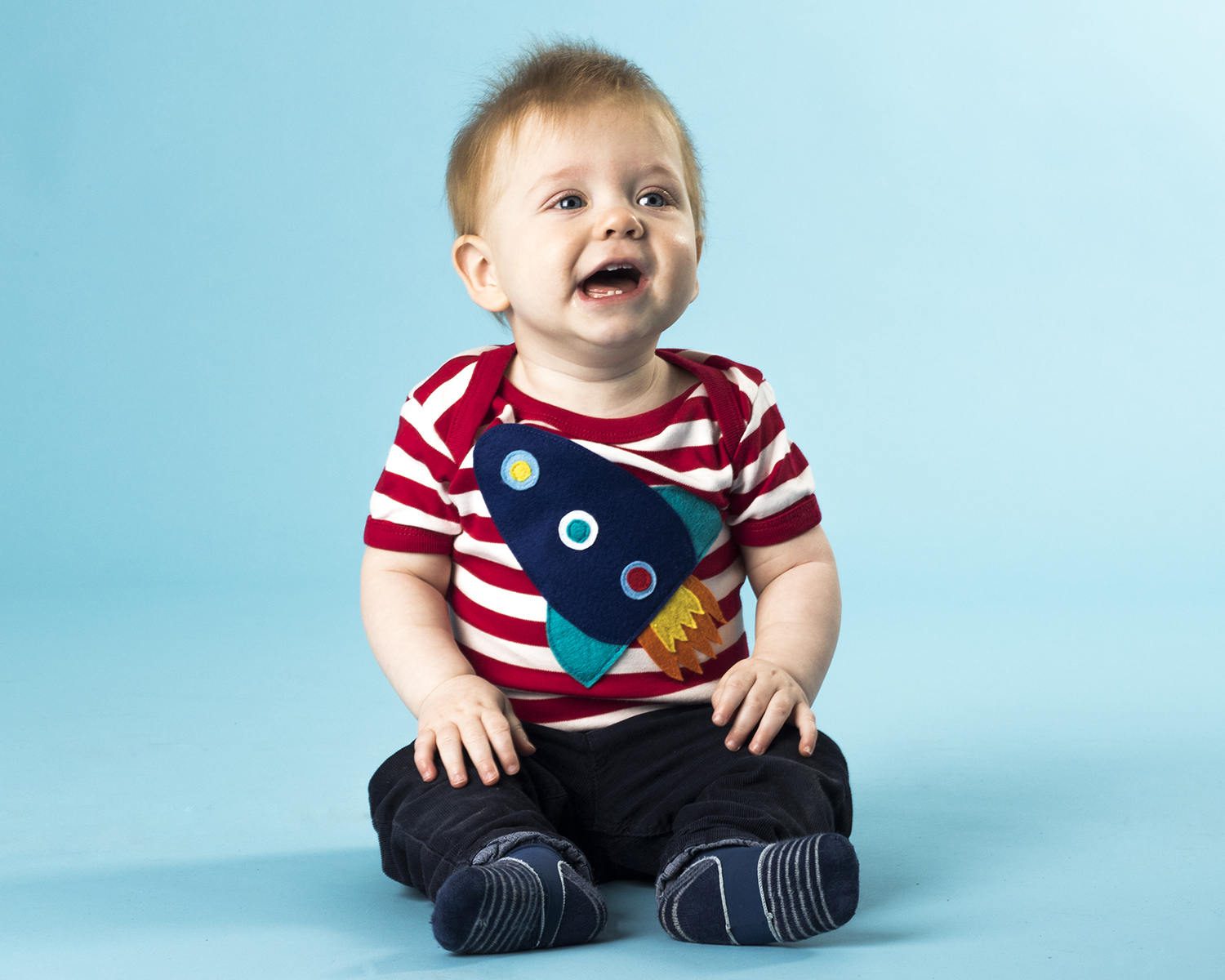 Baby Rocket Bodysuit 0-12 months