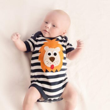 Baby Lion Bodysuit 0-12 months