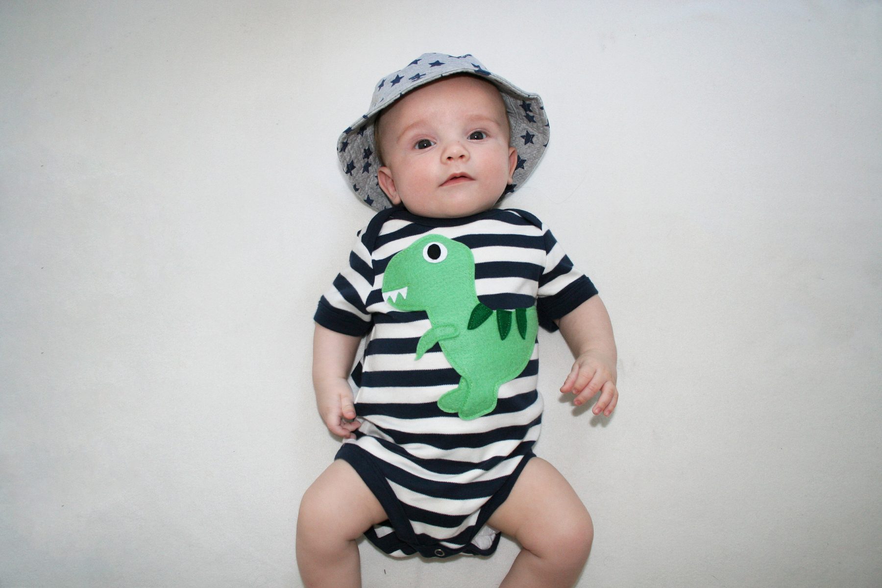 Baby Dinosaur Bodysuit 0-12 months