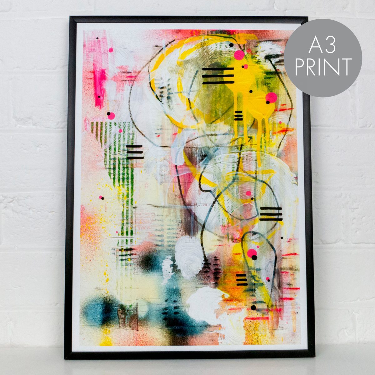 A3 print - 'Between the lines'