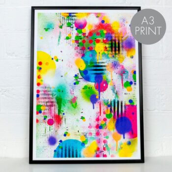 A3 print - 'Fairground attraction'