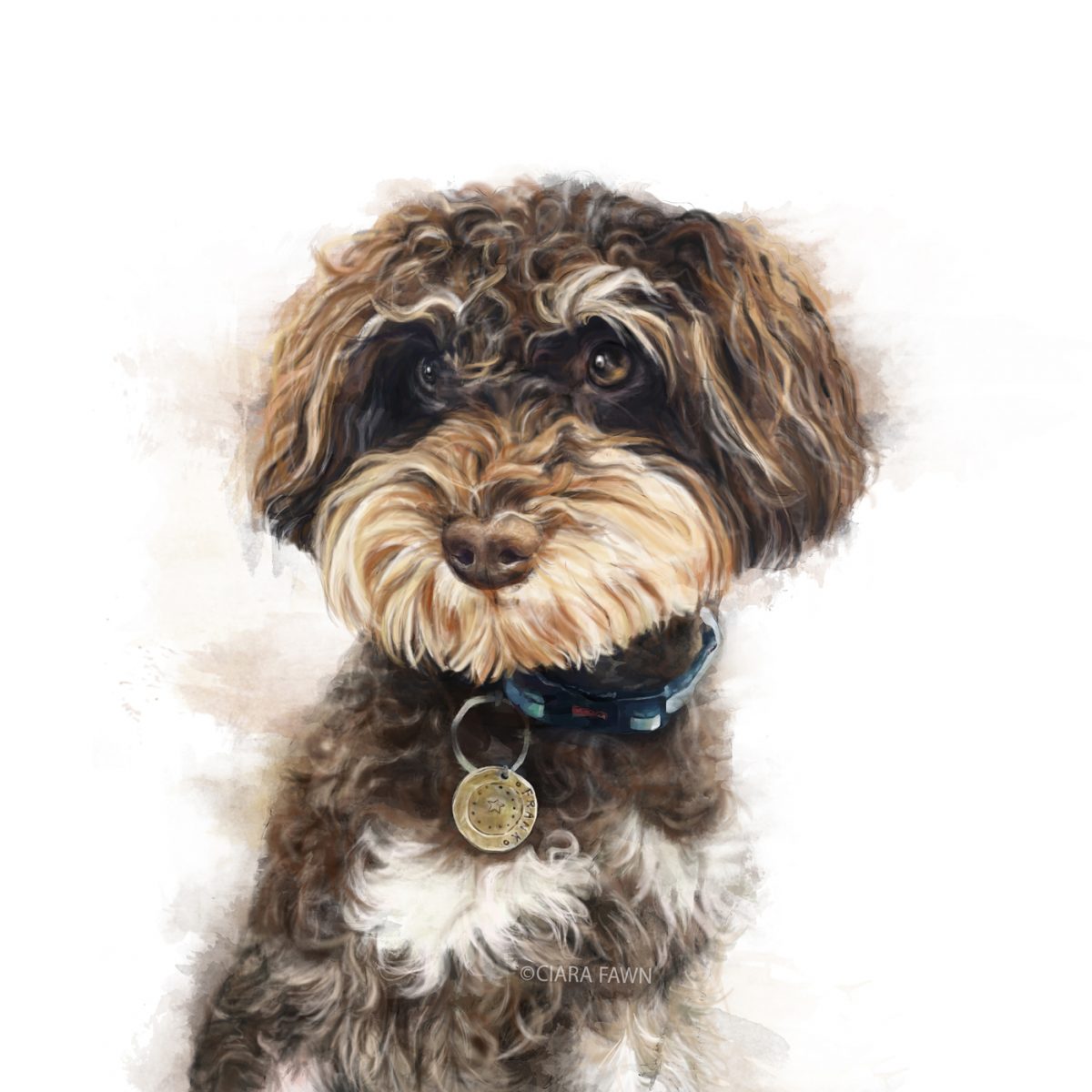 Bespoke Illustrated Pet Portrait