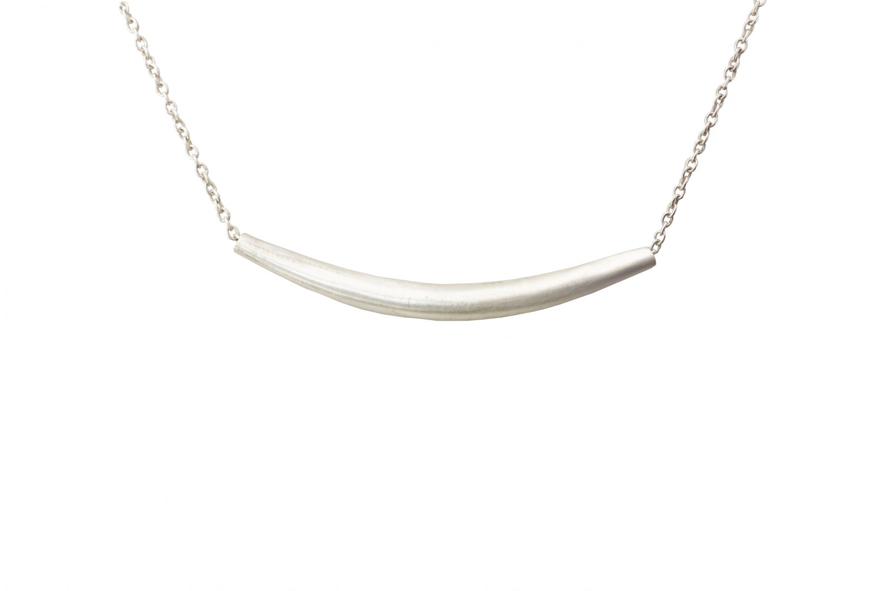 Silver Bar Necklace