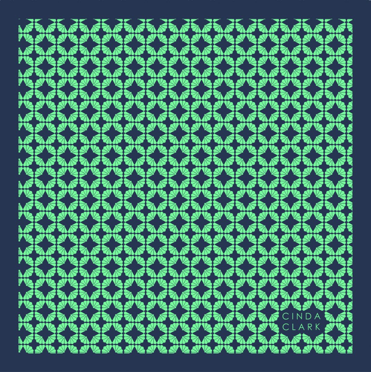 Art Deco Fabric - Silk Pocket Square – Fanfan Mint