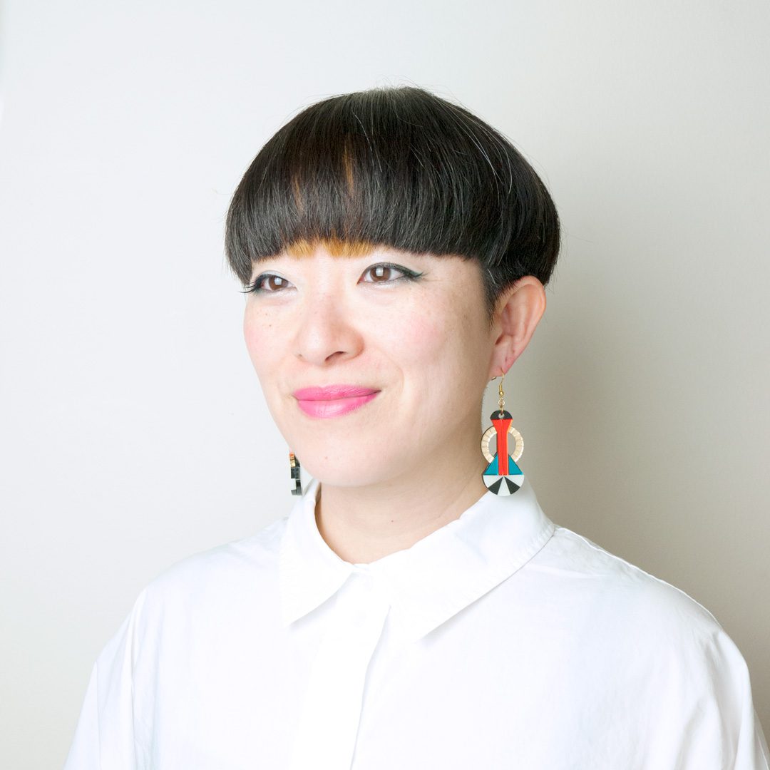 FORM047 Earrings - Perspex Statement earrings
