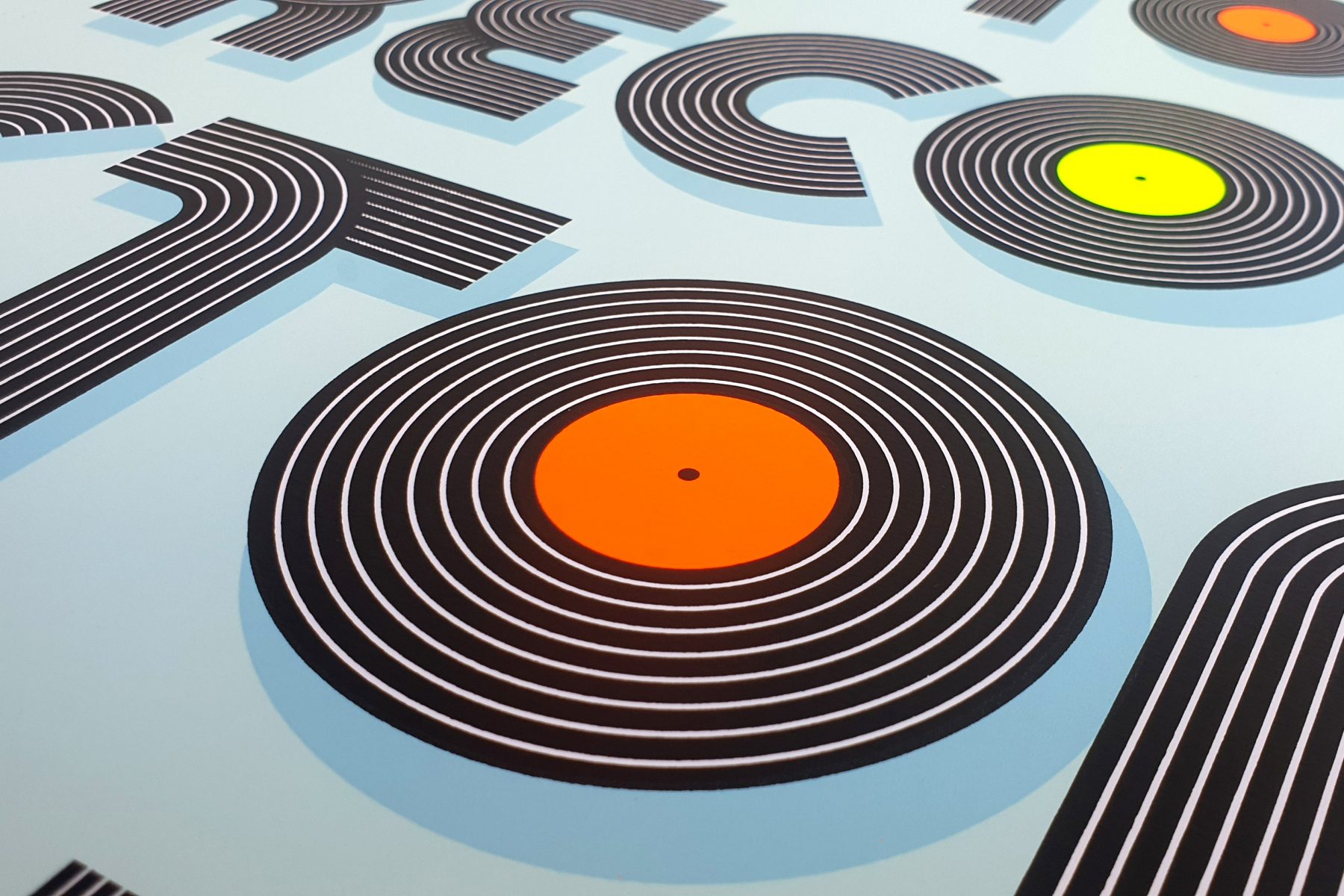 Vinyl Lover screen print