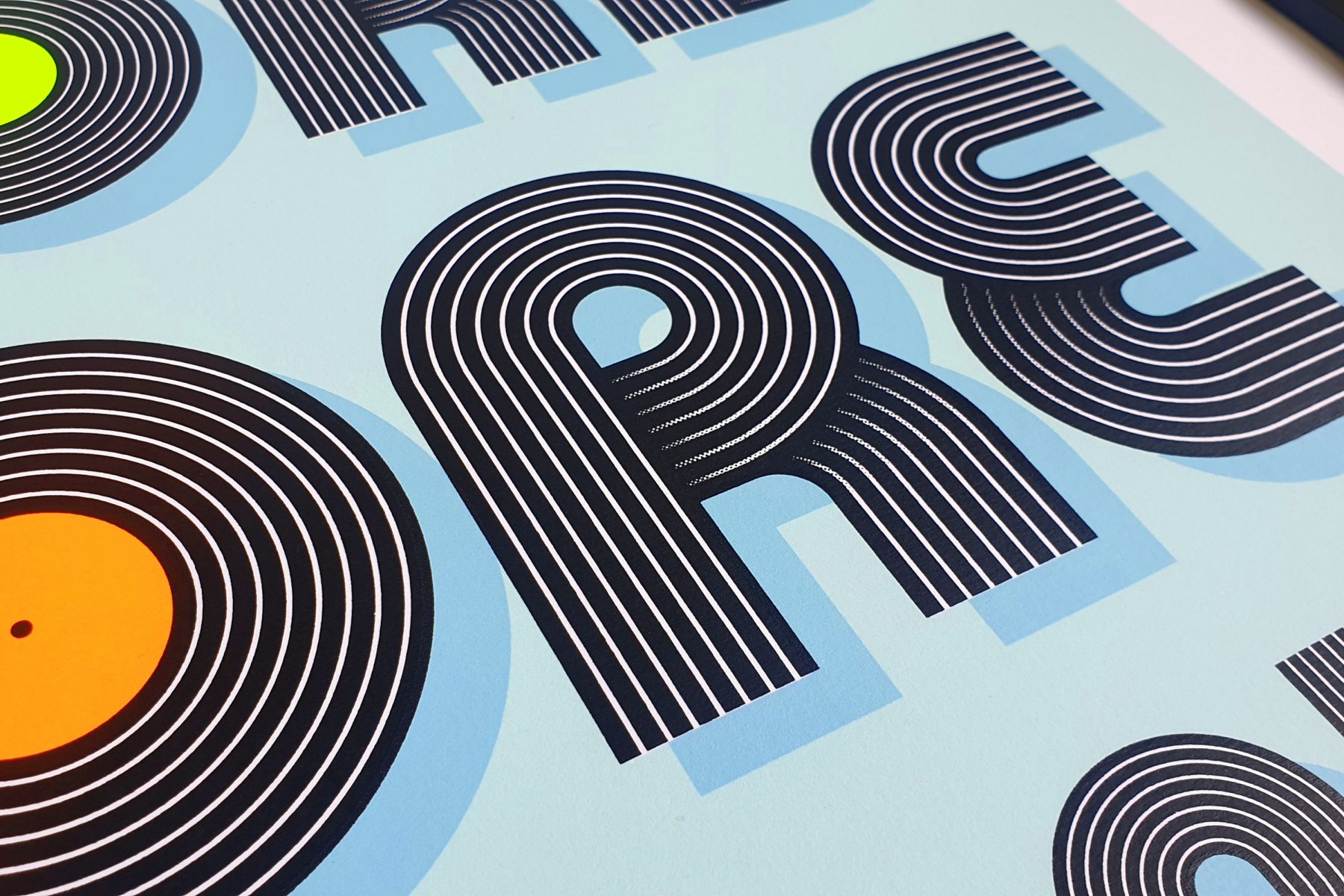 Vinyl Lover screen print