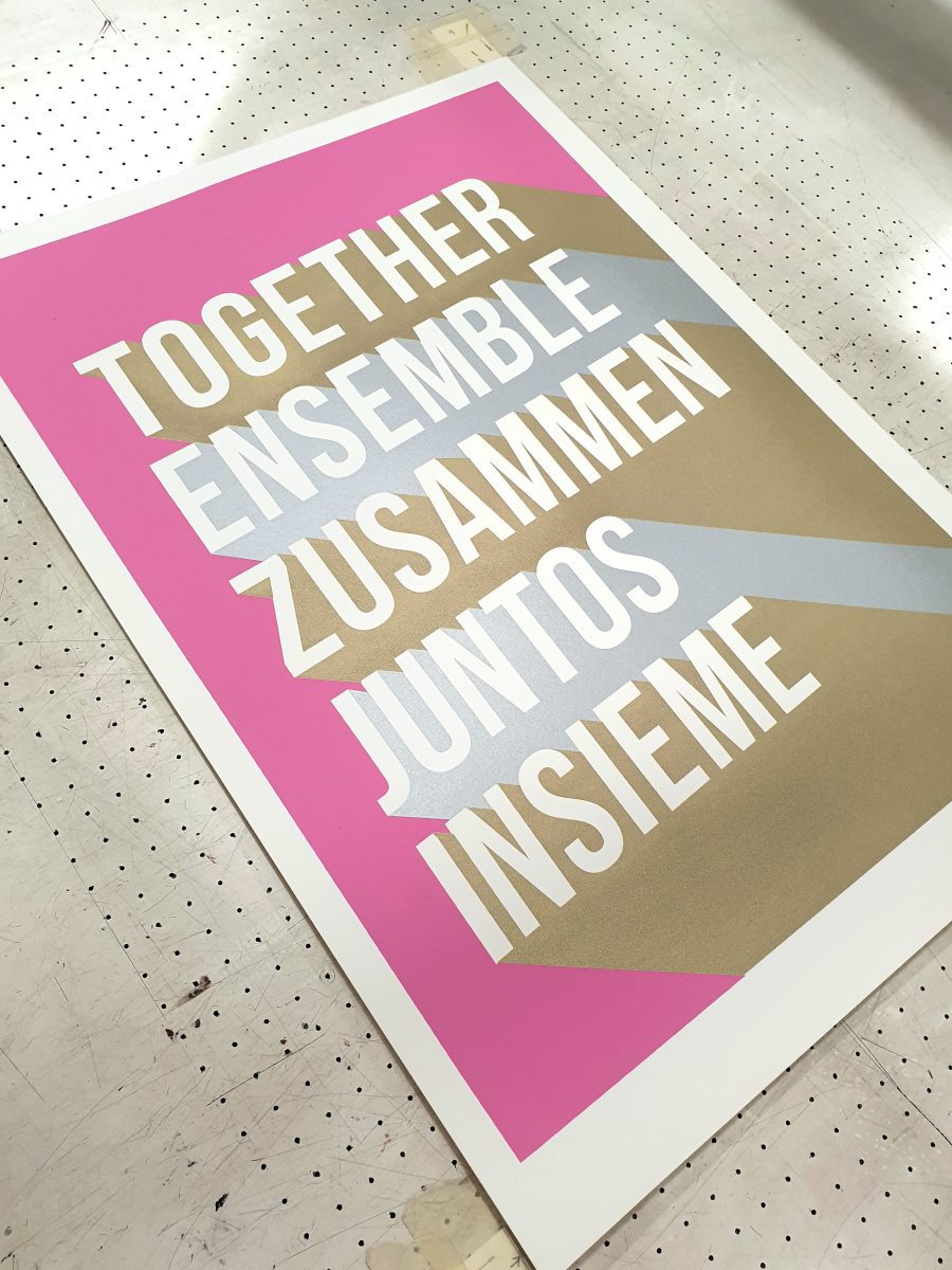 Together - Limited Edition Screen Print