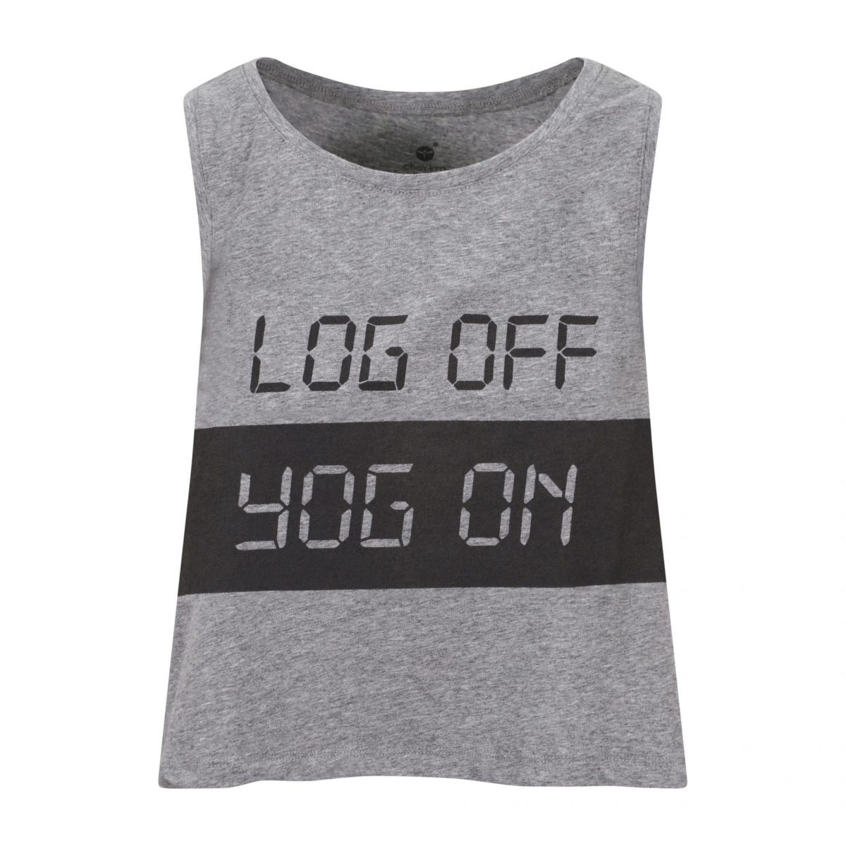 Log Yog Crop Grey