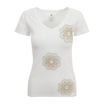 Indian Motif Tee White