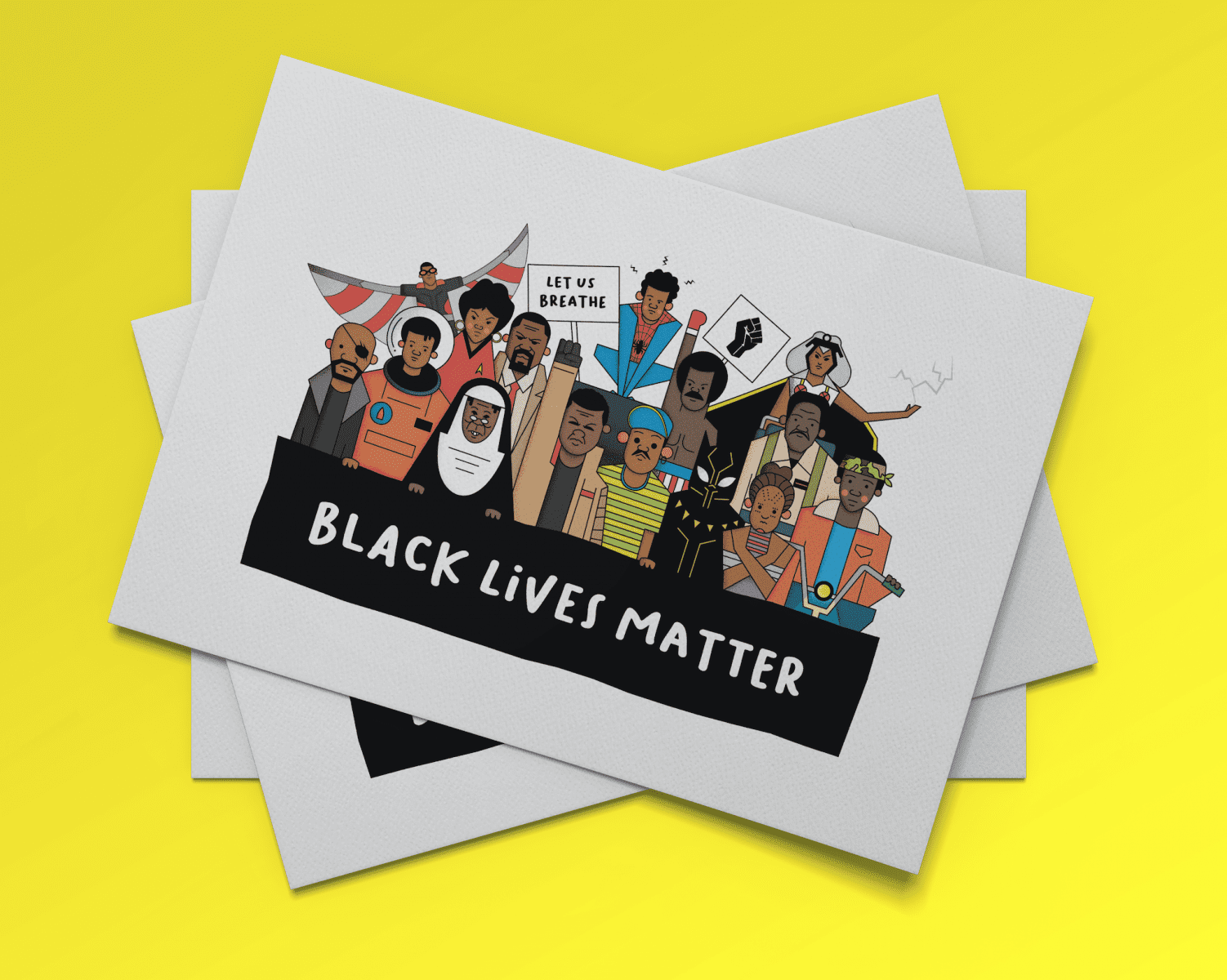 Black Lives Matters Charity Print