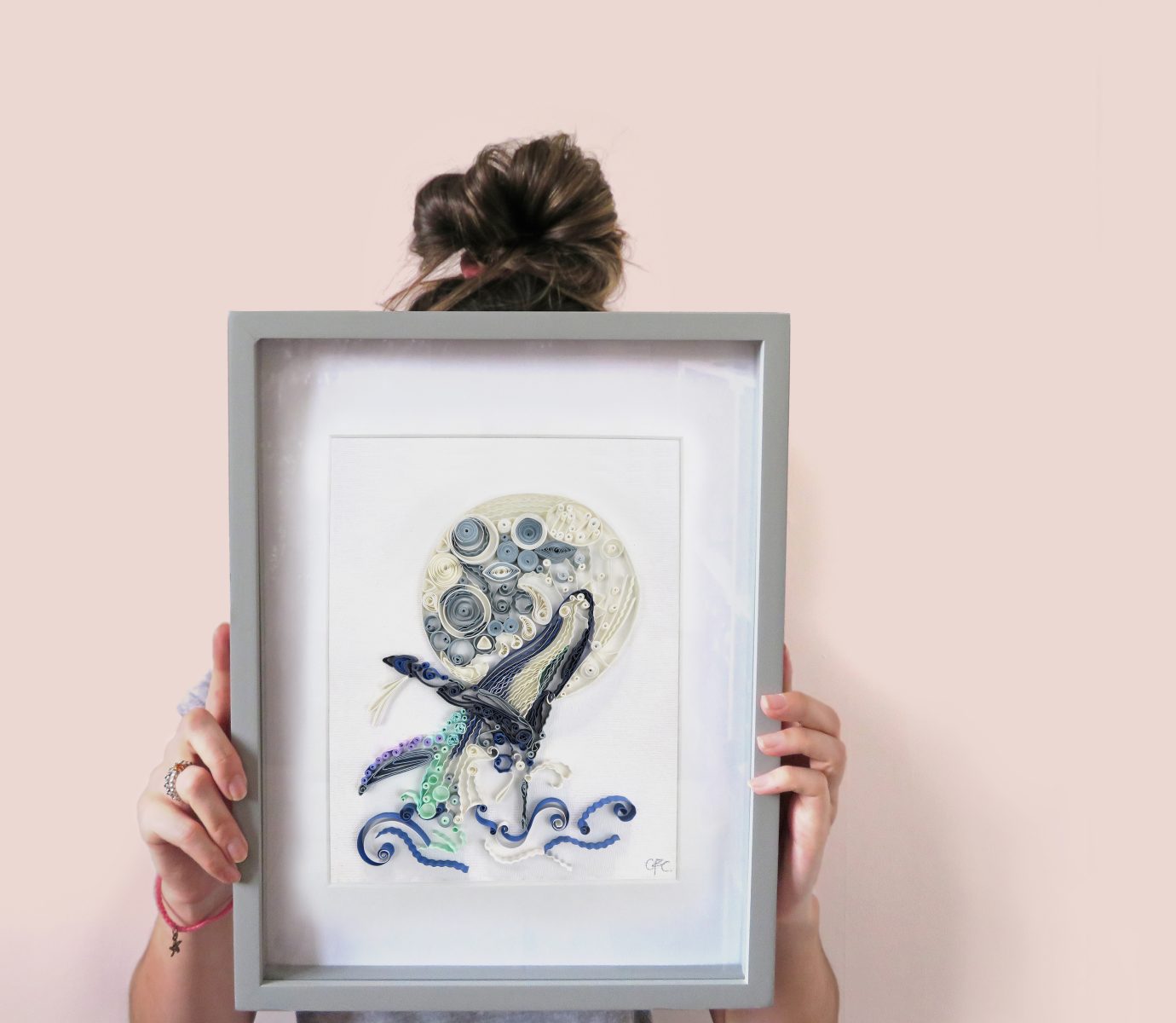 Bespoke Framed Quilled Paper Art