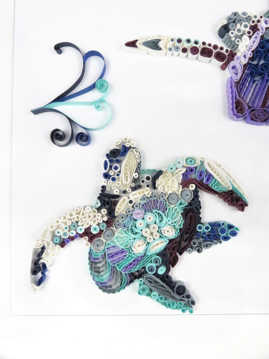 Bespoke Framed Quilled Paper Art
