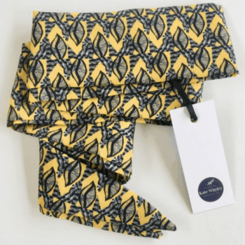 Summer Leaf Twilly Scarf