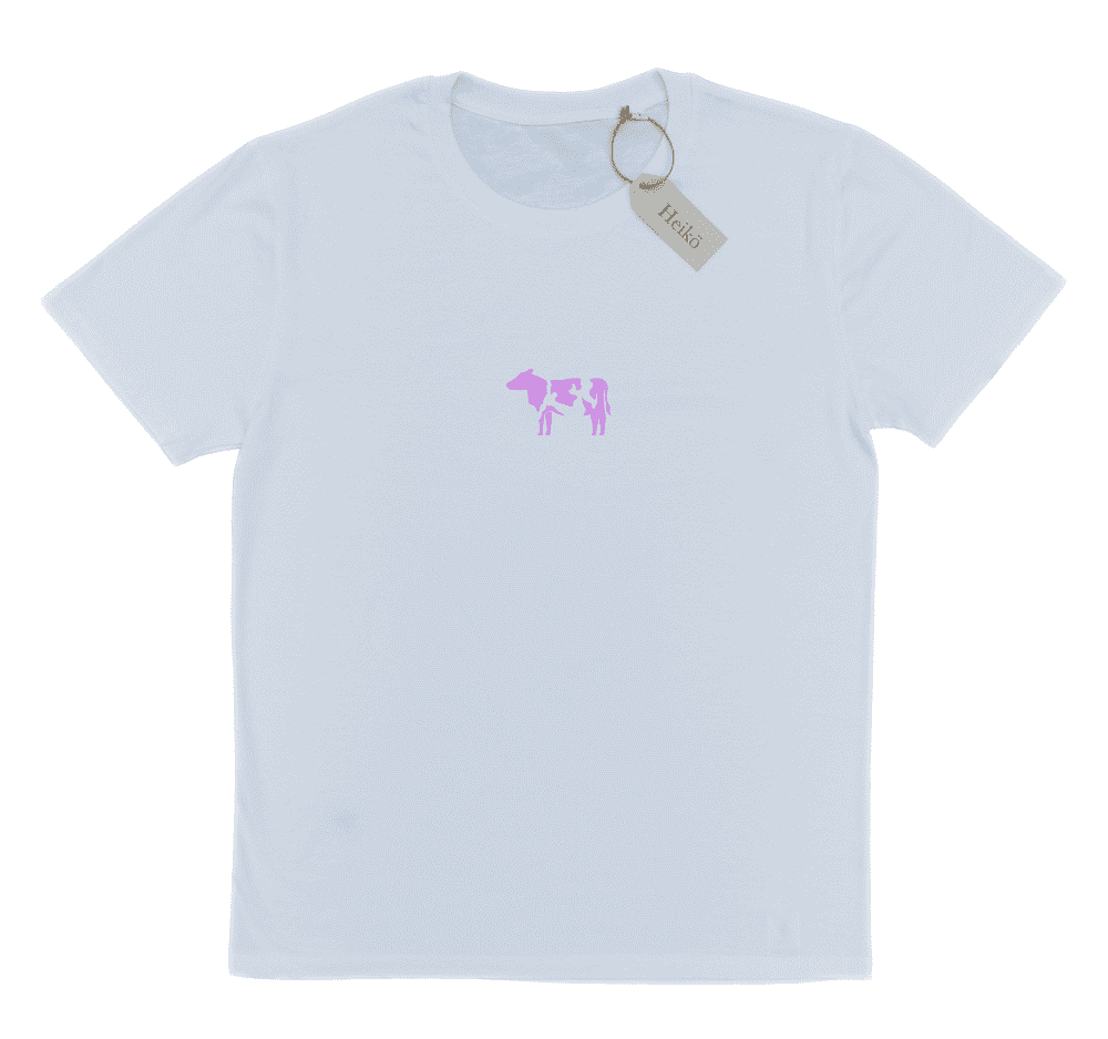 Pink Cow | 100% organic cotton t-shirt | Sustainable & vegan | Unisex