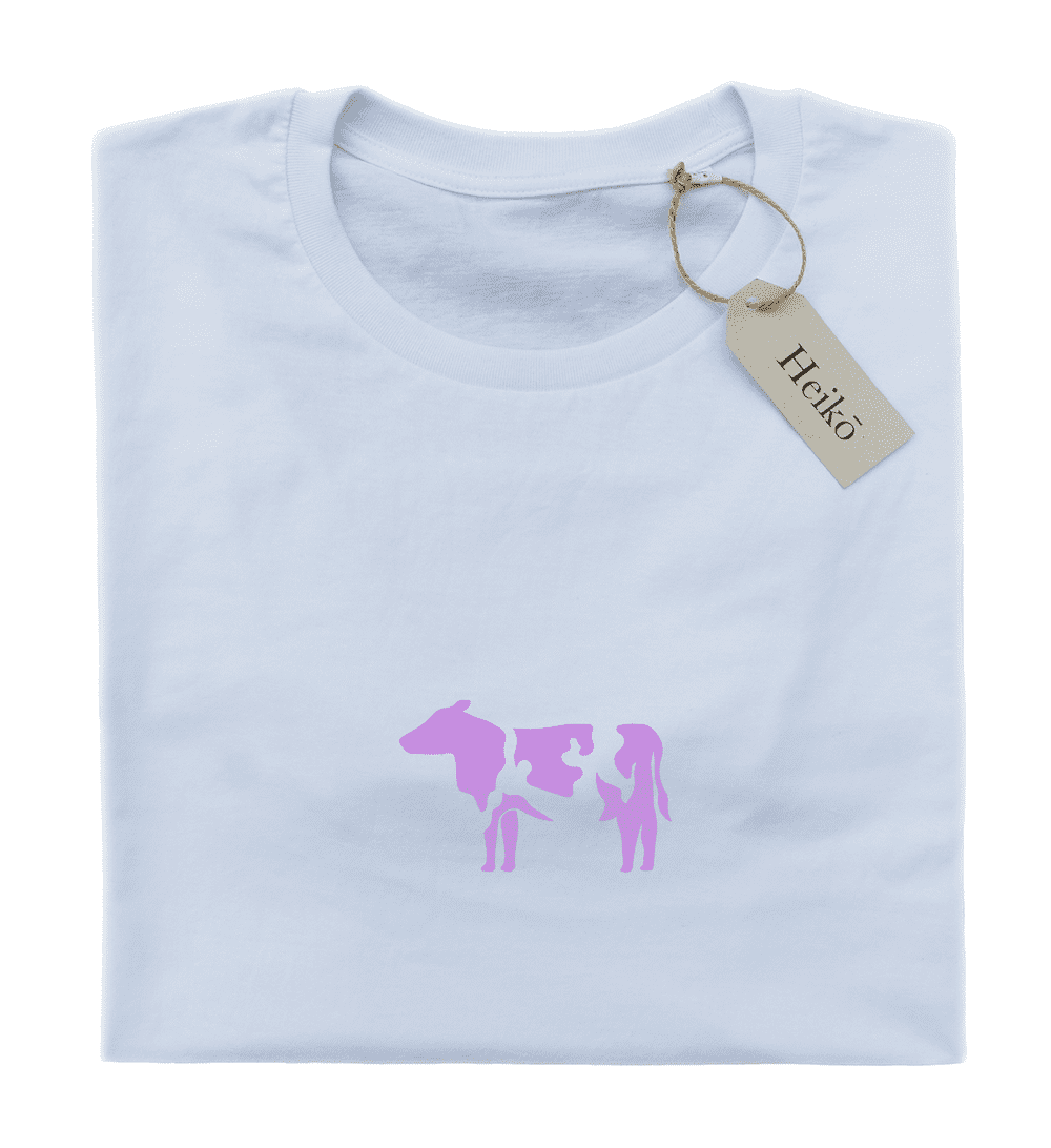 Pink Cow | 100% organic cotton t-shirt | Sustainable & vegan | Unisex