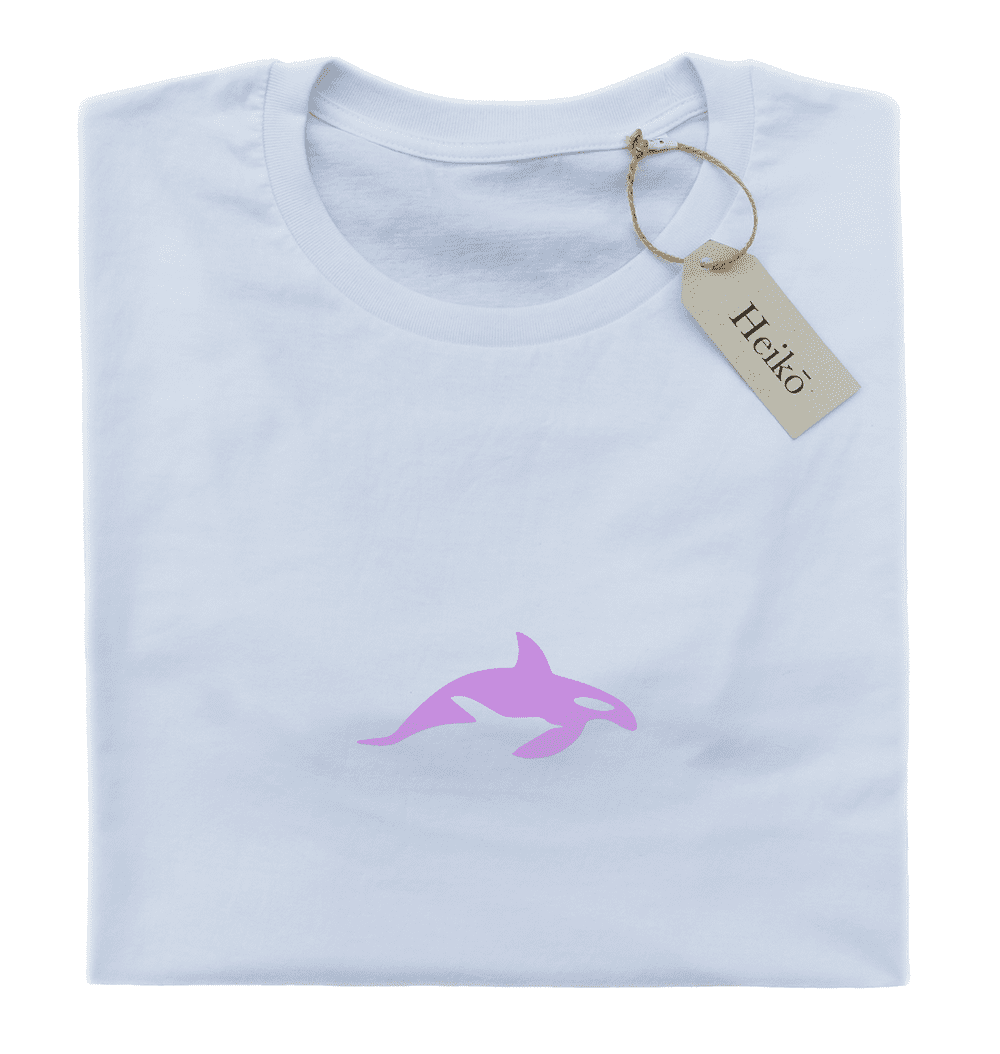 Pink Orca | 100% organic cotton t-shirt | Sustainable & vegan | Unisex