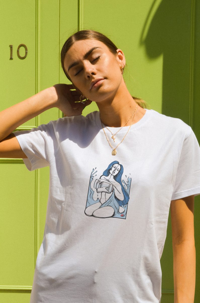 Aquarius | 100% organic cotton t-shirt