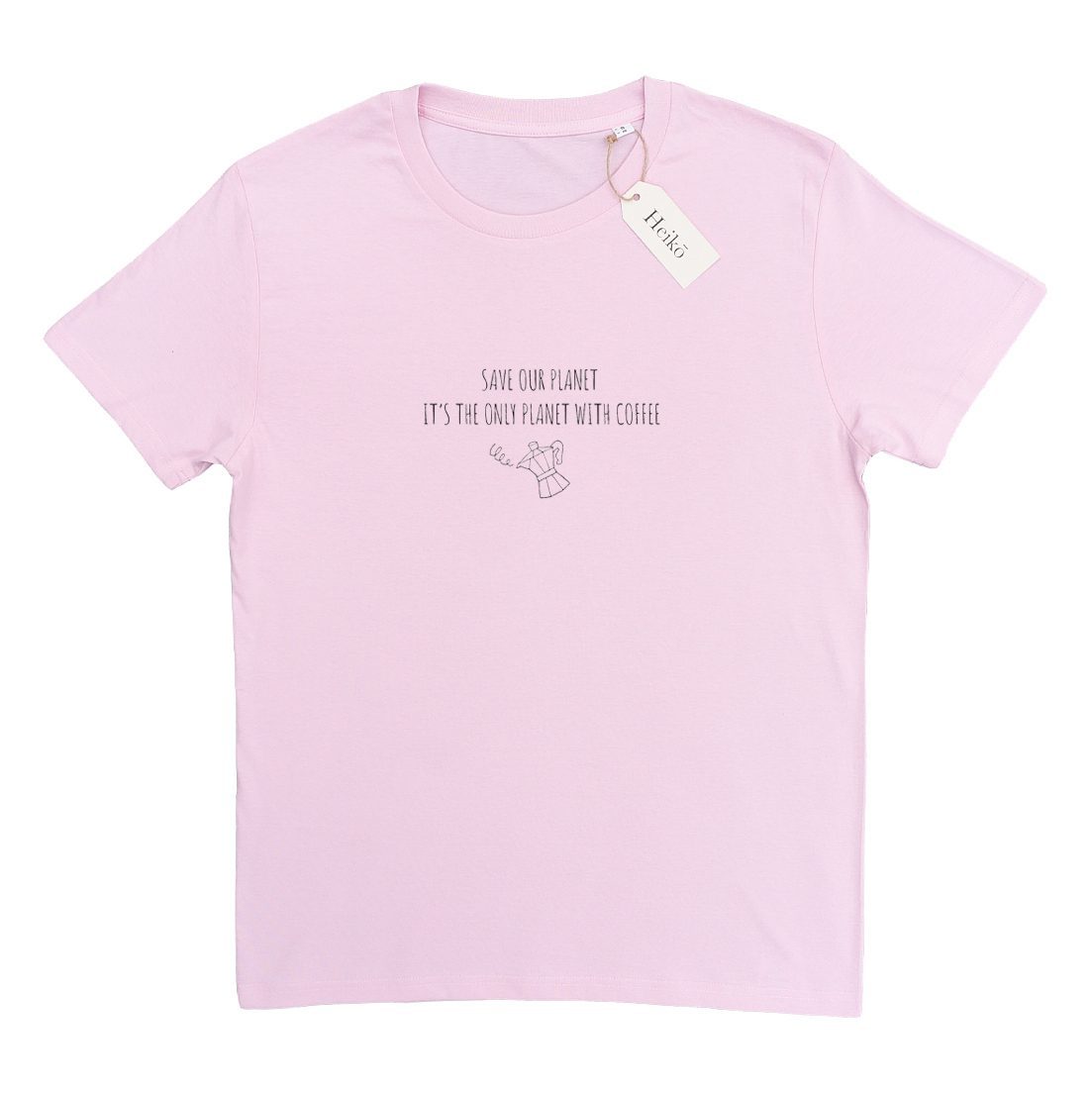 The only planet with coffee | 100% organic cotton t-shirt | Sustainable & vegan | Unisex