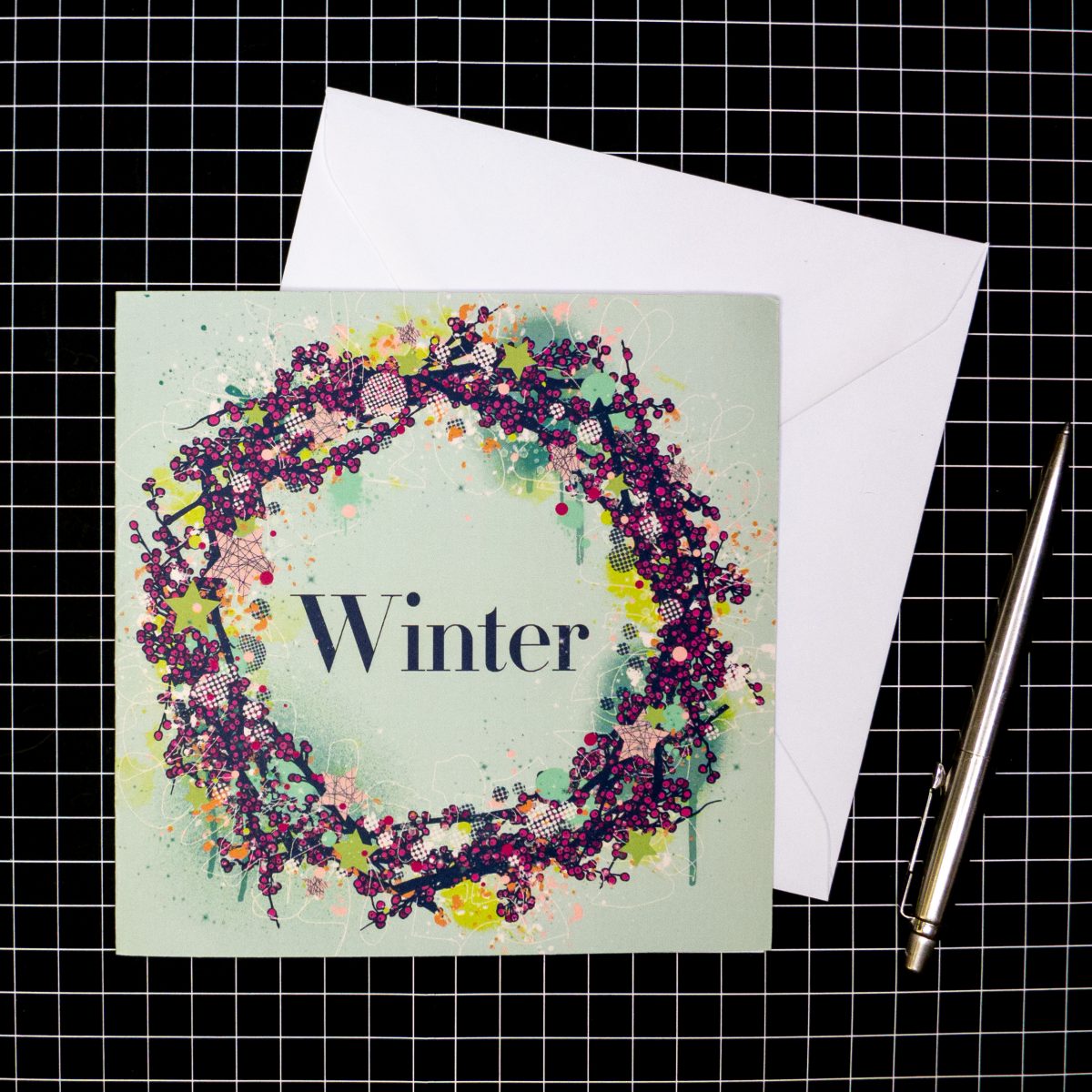 Christmas card - 'Winter'