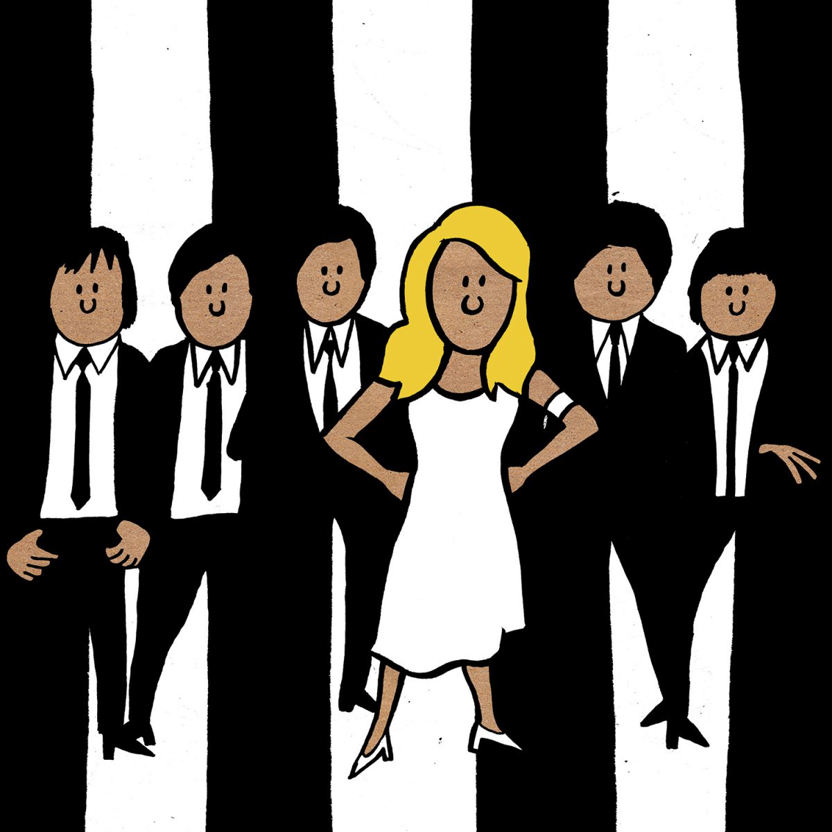 Blondie Art Print