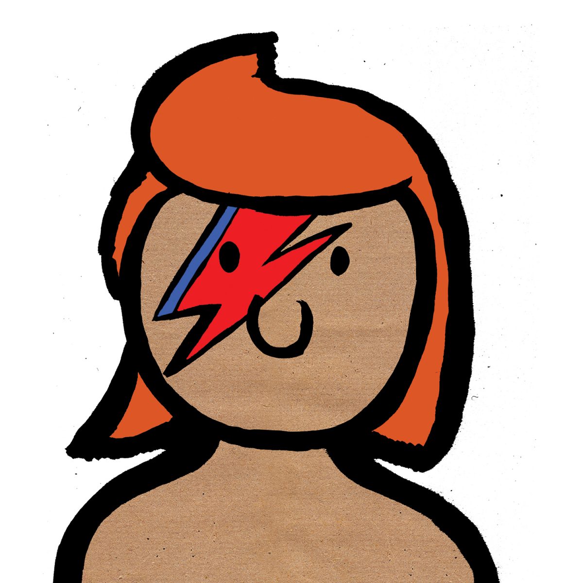 David Bowie Aladdin Sane print