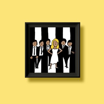 Blondie Art Print