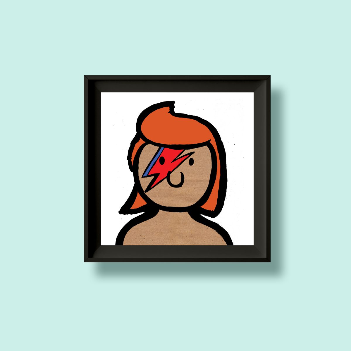 David Bowie Aladdin Sane print