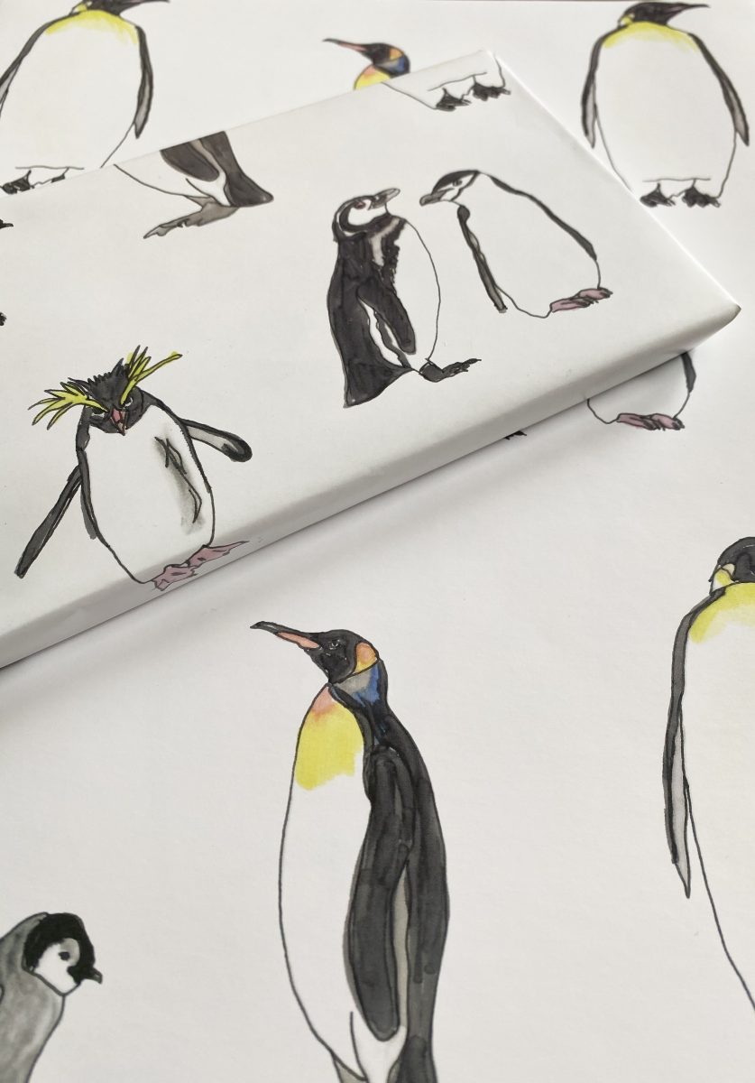 Penguin Wrapping Paper