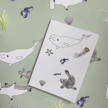 Under The Sea Greetings Card
