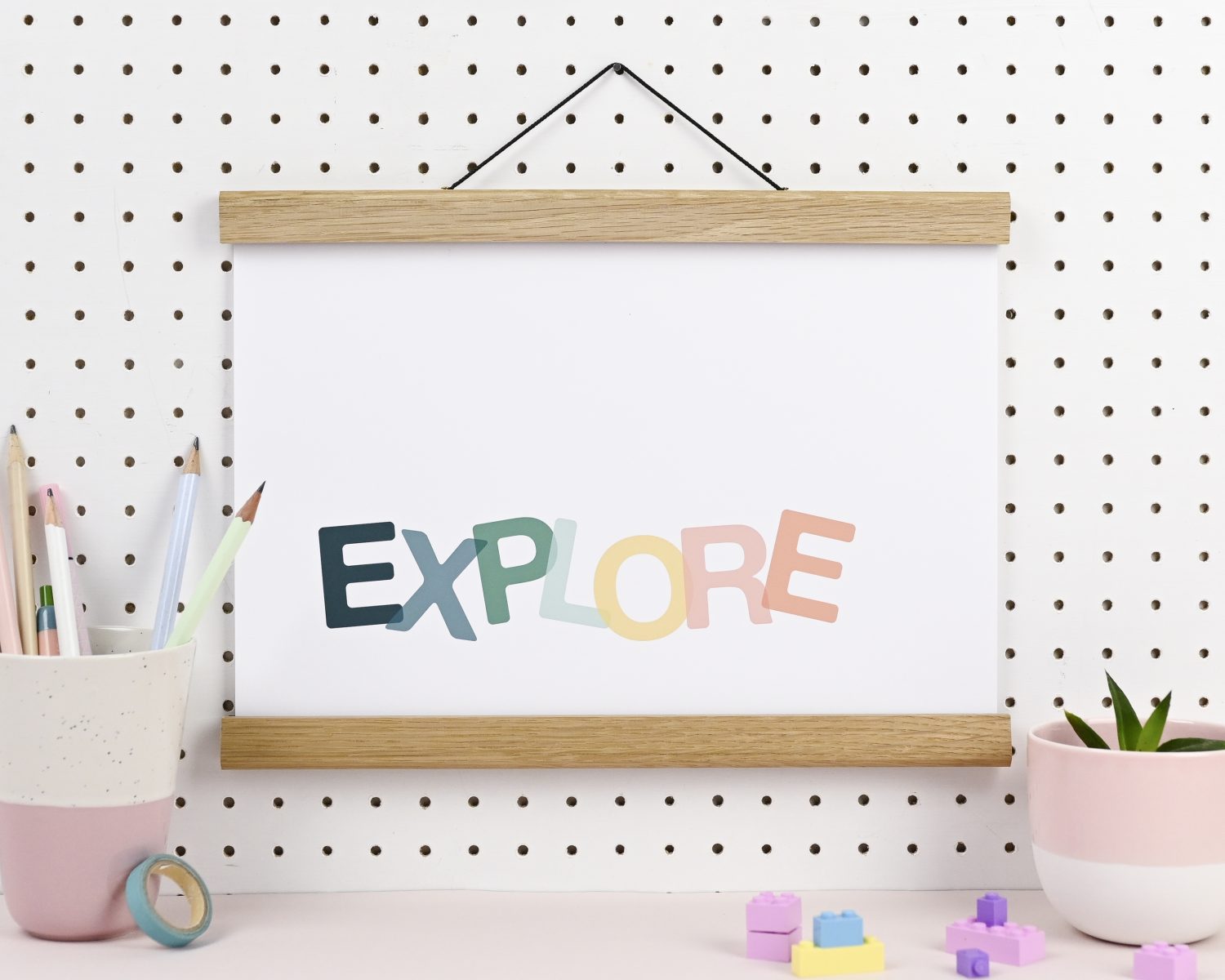 Explore - art print