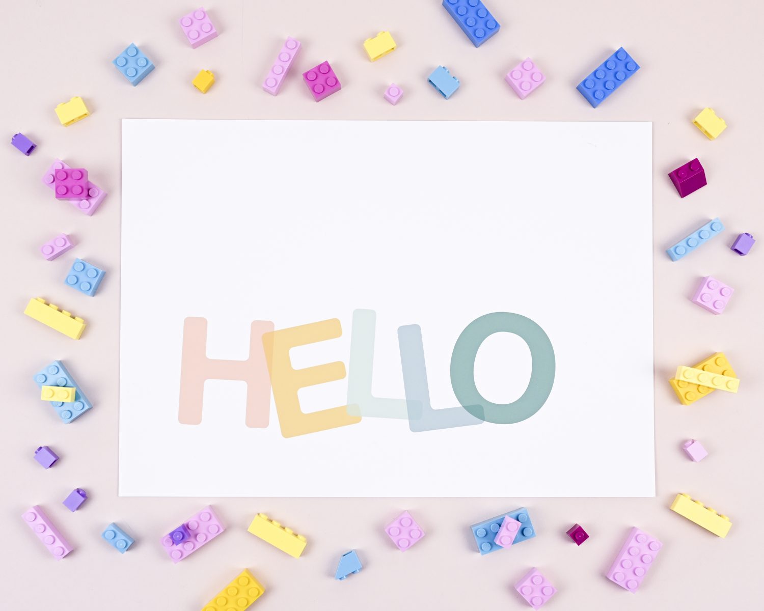 Hello - art print