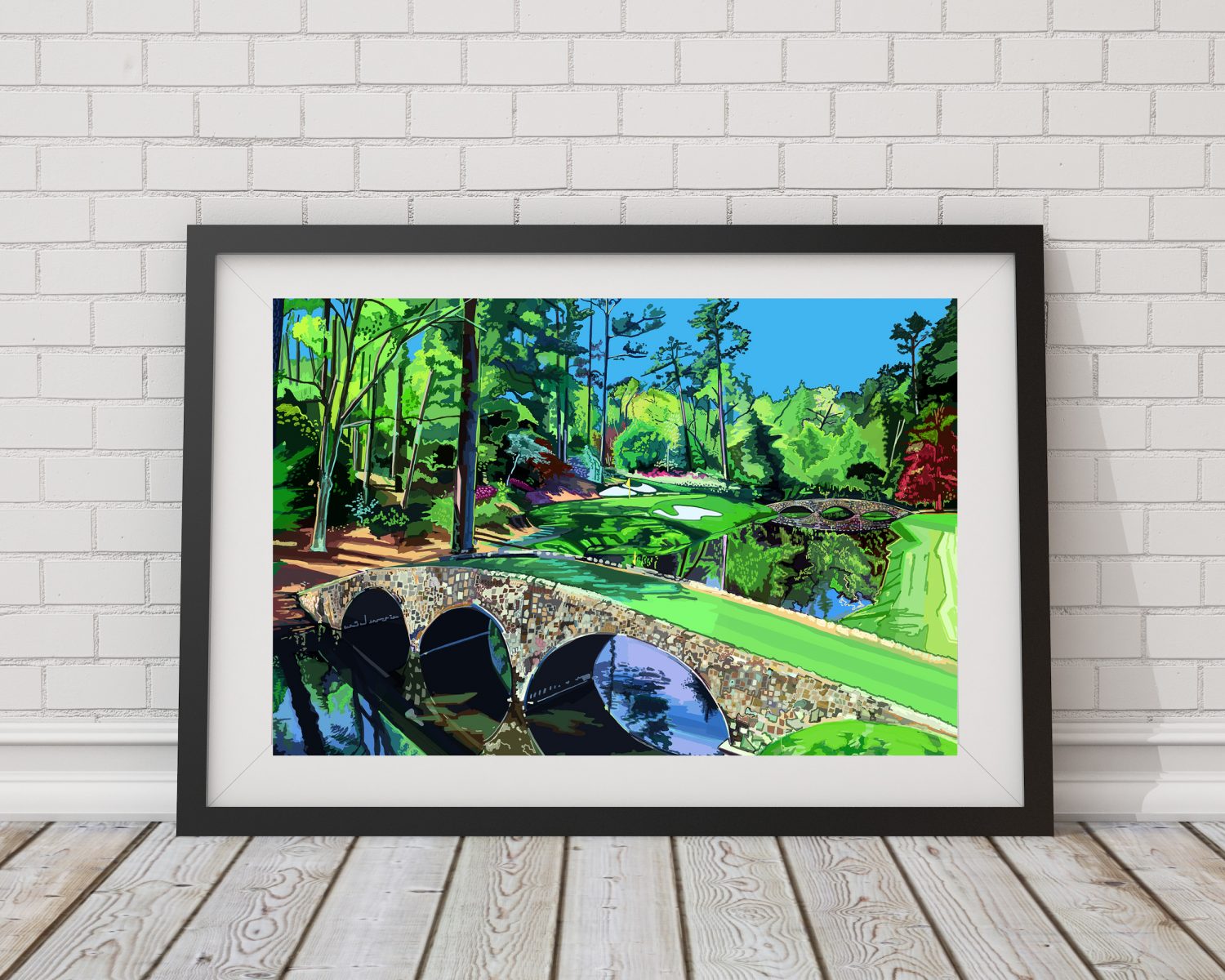 Augusta National Golf Club, Georgia, USA Art Print