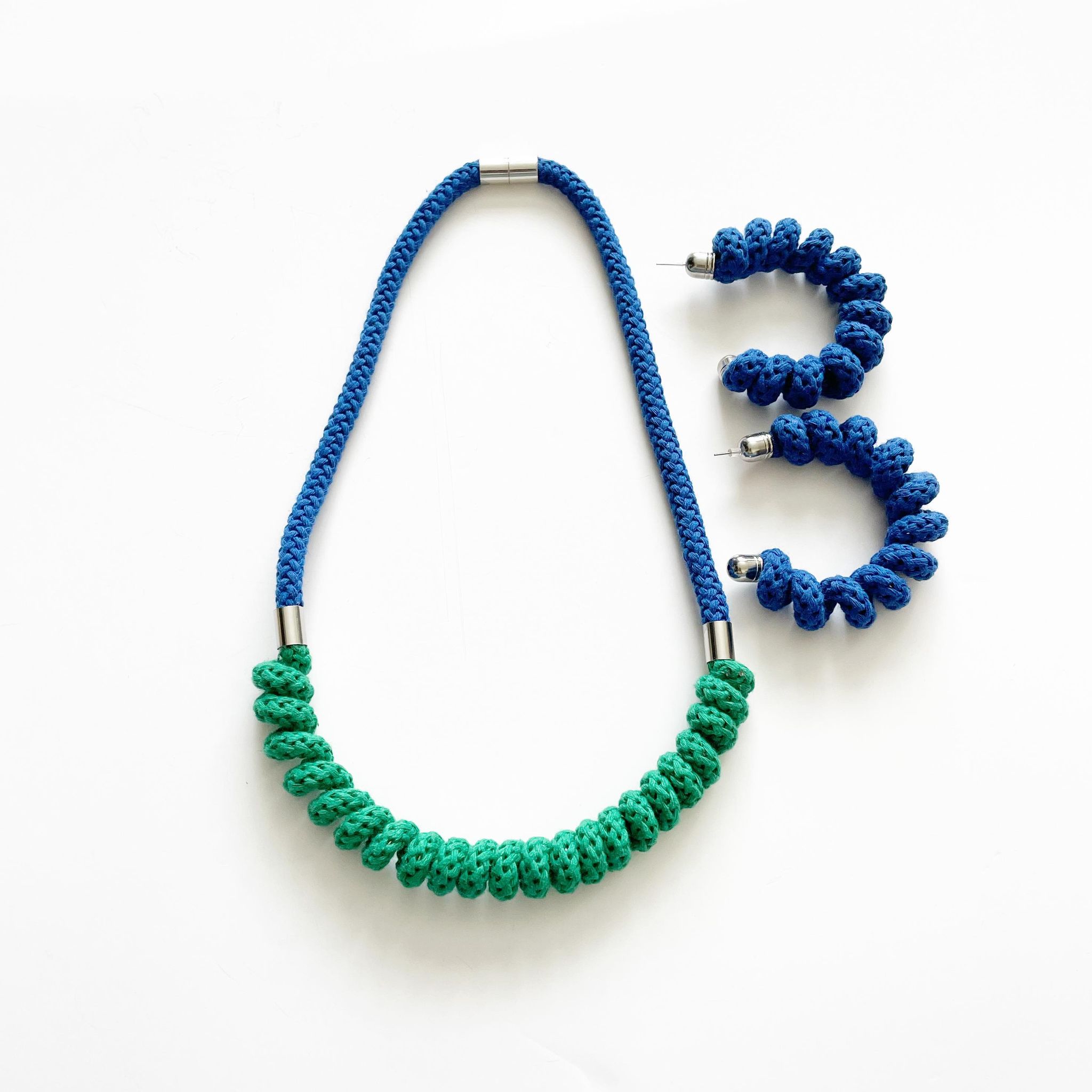 The Spring Necklaces - Ethical Cotton Statement Necklaces