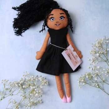 Chaya Mixed heritage Handmade Fabric Doll