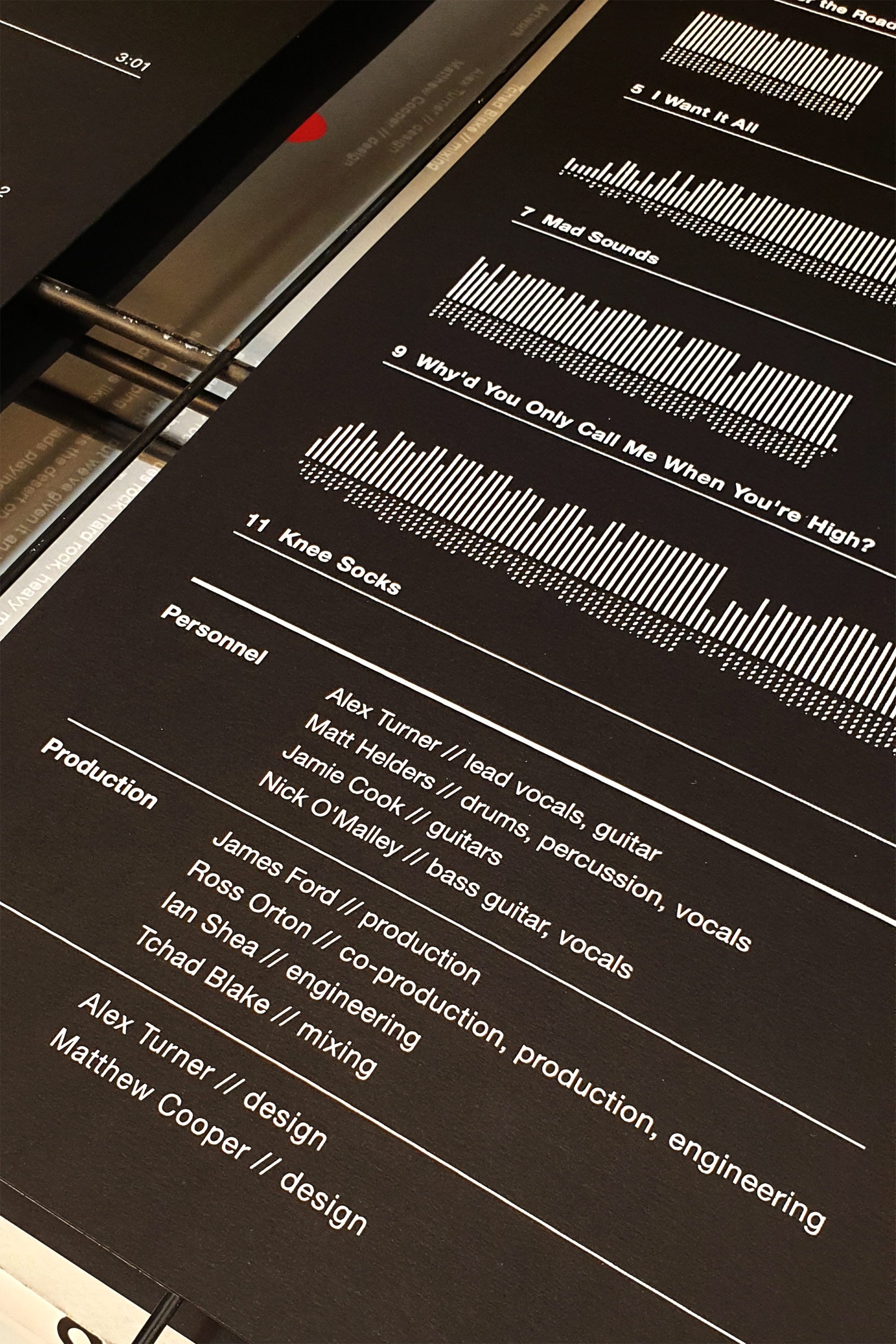 Arctic Monkeys Sound Wave PRINT