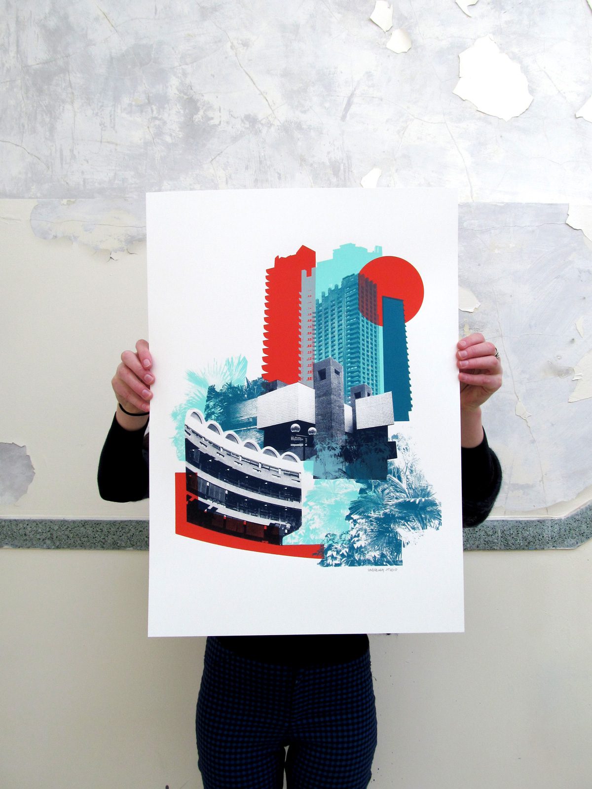 Art Deco Print - Barbican Screen Print